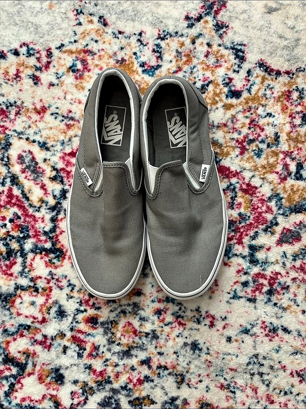 Vans Classic Slip-On Gray Sneakers